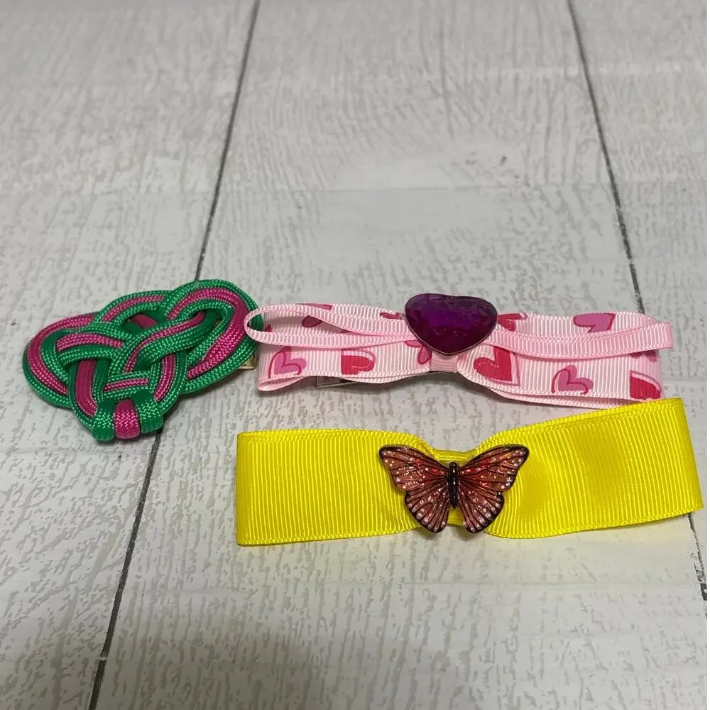 Girls 4 Piece Hair Jewelry Accessory Gift Set Necklace